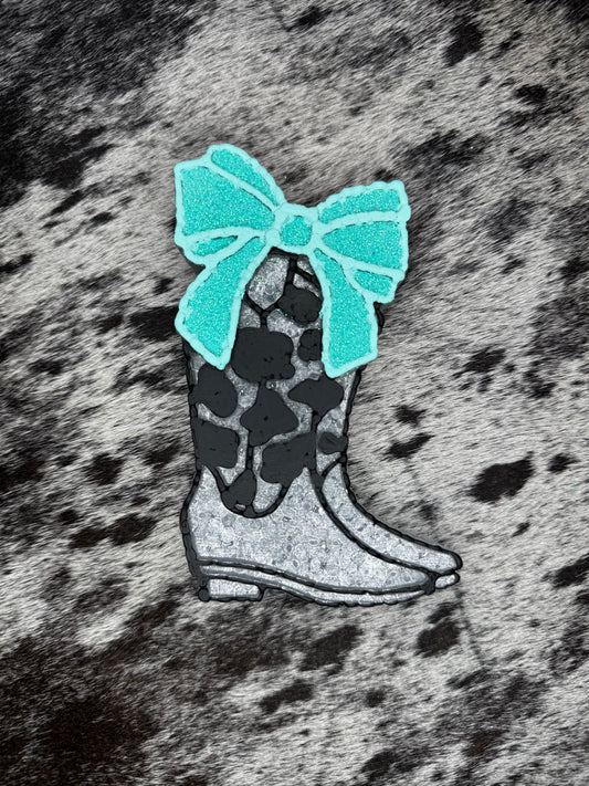 Cow print Boots